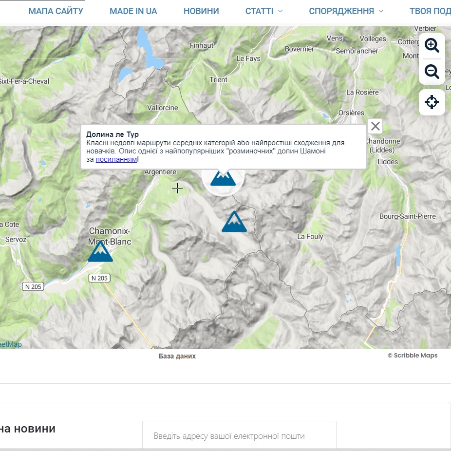 Мапа сайту uao.com.ua та все про розділи 3